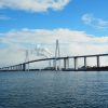 冬の日本海、親不知・子不知へ～新湊大橋と立山連峰の絶景